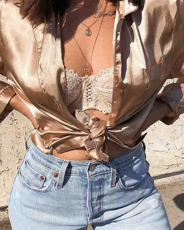 Full Coverage Lace Bra Underwire Bralette, Nude Wingslove