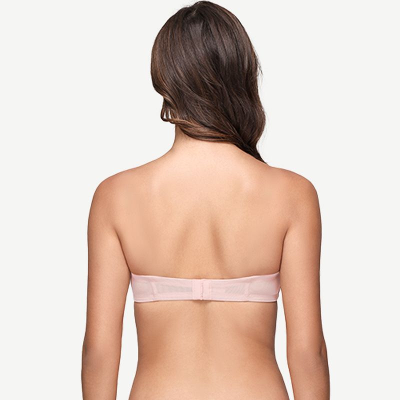 Full Figure Strapless Multiway Bra with Underwire, Pink Wingslove