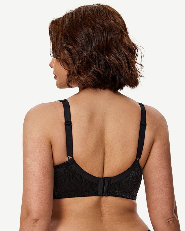 Full Coverage Minimizer Bra Wire-free, Black
