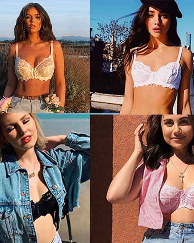 Wingslove Full Coverage Lace Bra Underwire Bralette, Review