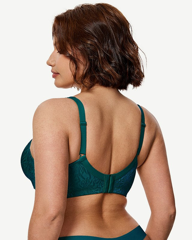 Full Coverage Minimizer Bra Wire-free, Malachite Green