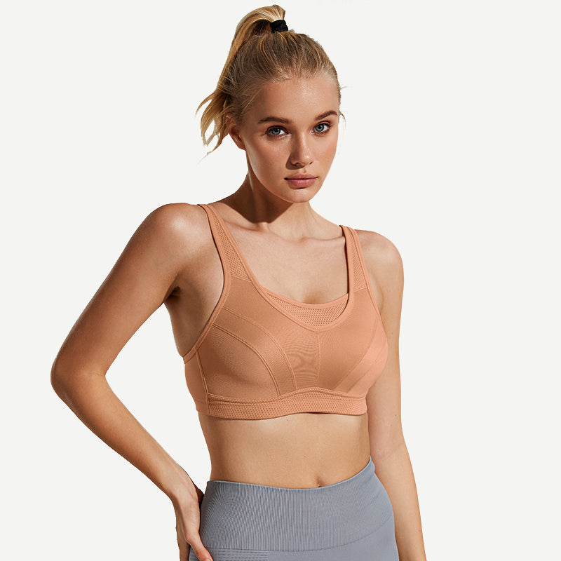 high-impact-large-bust-full-coverage-workout-bras-orange