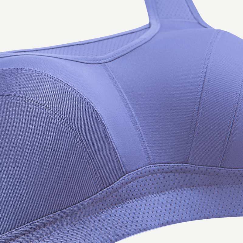 High Impact Large Bust Full Coverage Workout Bras Purple