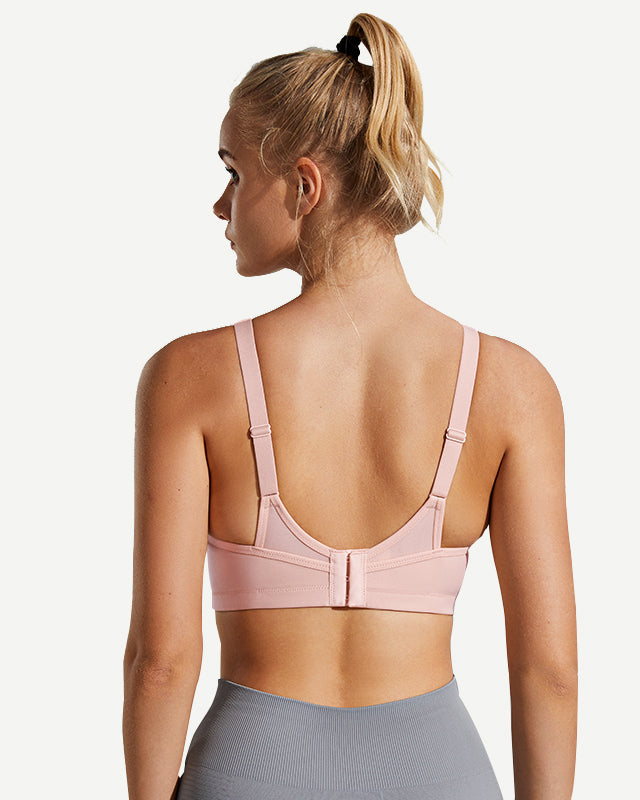 high-impact-large-bust-full-coverage-yoga-bras pink wingslove