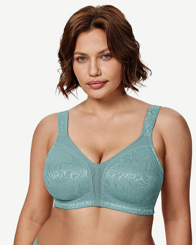 Full Coverage Minimizer Bra Wire-free, Mint Green