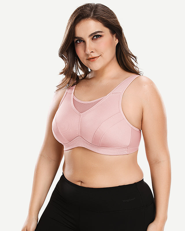 plus-size-high-impact-large-bust-full-coverage-workout-bras-pink-wingslove