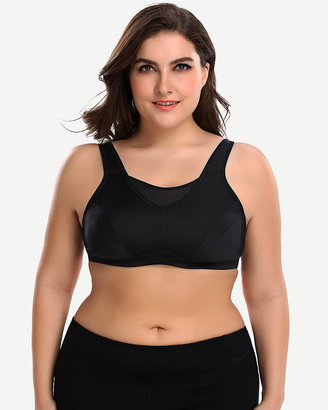 plus-size-non-padded-yoga-sports-bra-black wingslove