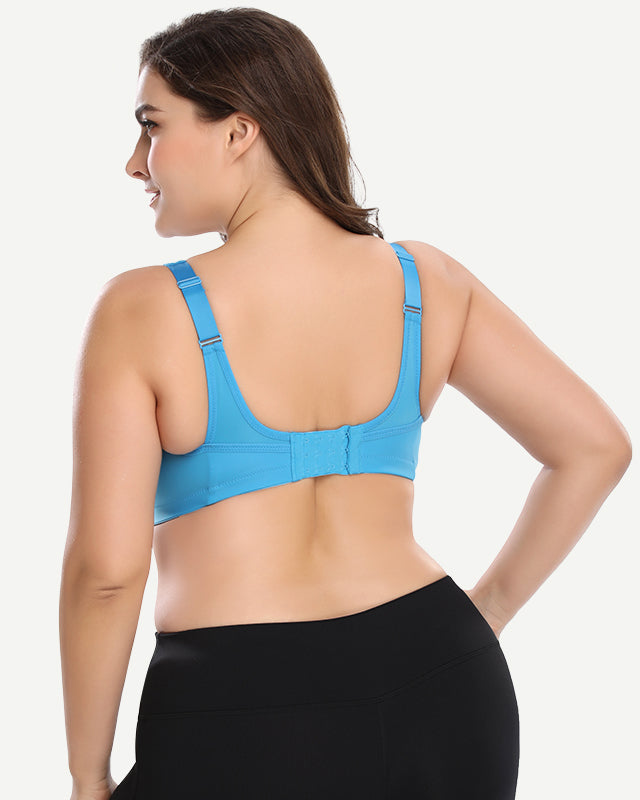plus-size-non-padded-yoga-sports-bra-blue wingslove
