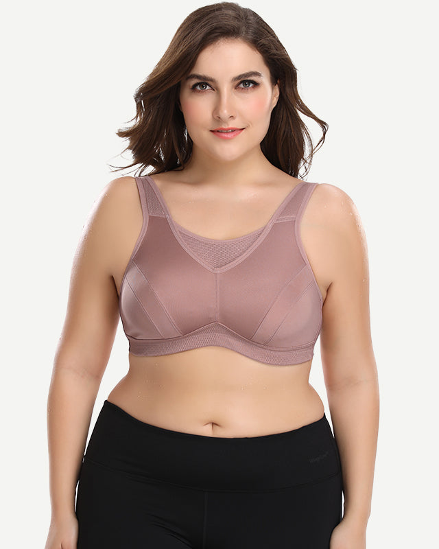 plus-size-solid-absorb-breathable-sports-bra-amber wingslove