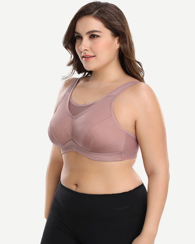 plus-size-solid-absorb-breathable-workout-bra-amber wingslove