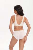 Seamless T-Shirt Sports Bra with Wireless Push - Up Lift | WingsLove Value Essential - WingsLove