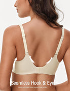 Seamless Wireless V - Neck Bra Light Nude - WingsLove