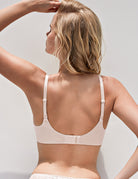 Smooth Lift Seamless Support Bra Sandshell Pink - WingsLove