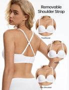 Strapless Push - Up Seamless Lift with Convertible Straps Bra - WingsLove