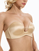 Strapless Seamless Lift With Stay Put Support Bra - WingsLove