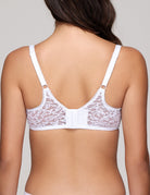 Wingslove Women's Sexy Lace Bra Sheer Bralette See Through Bras Underwire Added Support - WingsLove