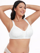 Wireless Minimizer Deep V Plus Size & Ultra - Soft Support Bra - WingsLove