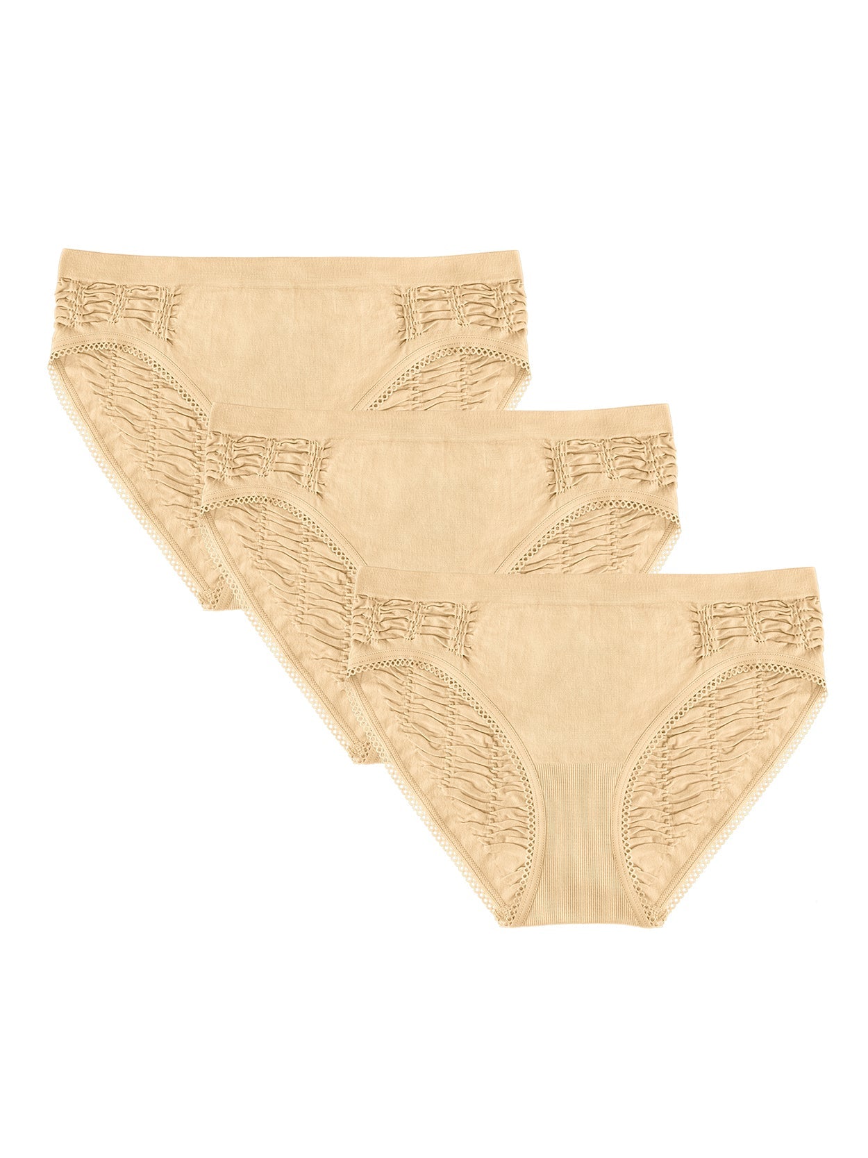 3 Pack Women Panties Comfort Hipster Panty - WingsLove
