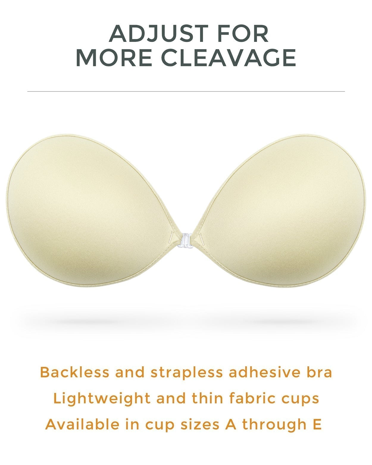 Adhesive Push-up Reusable Self Silicone Bra - WingsLove