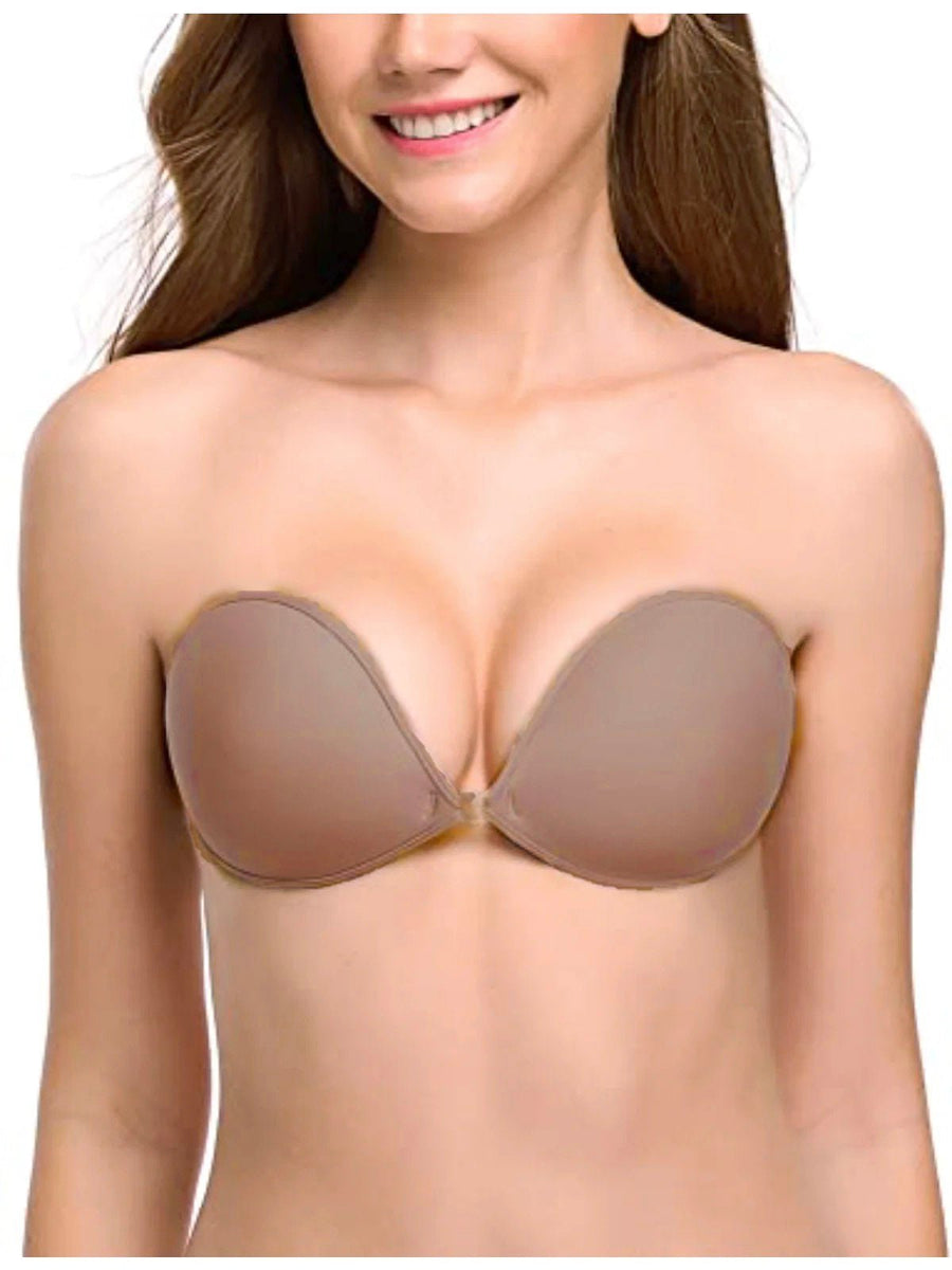 Seamless Women Peach Self Design Nylon With Net Bra, Size: 30c To