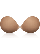 Adhesive Push-up Reusable Self Silicone Bra Milk Coffee - WingsLove