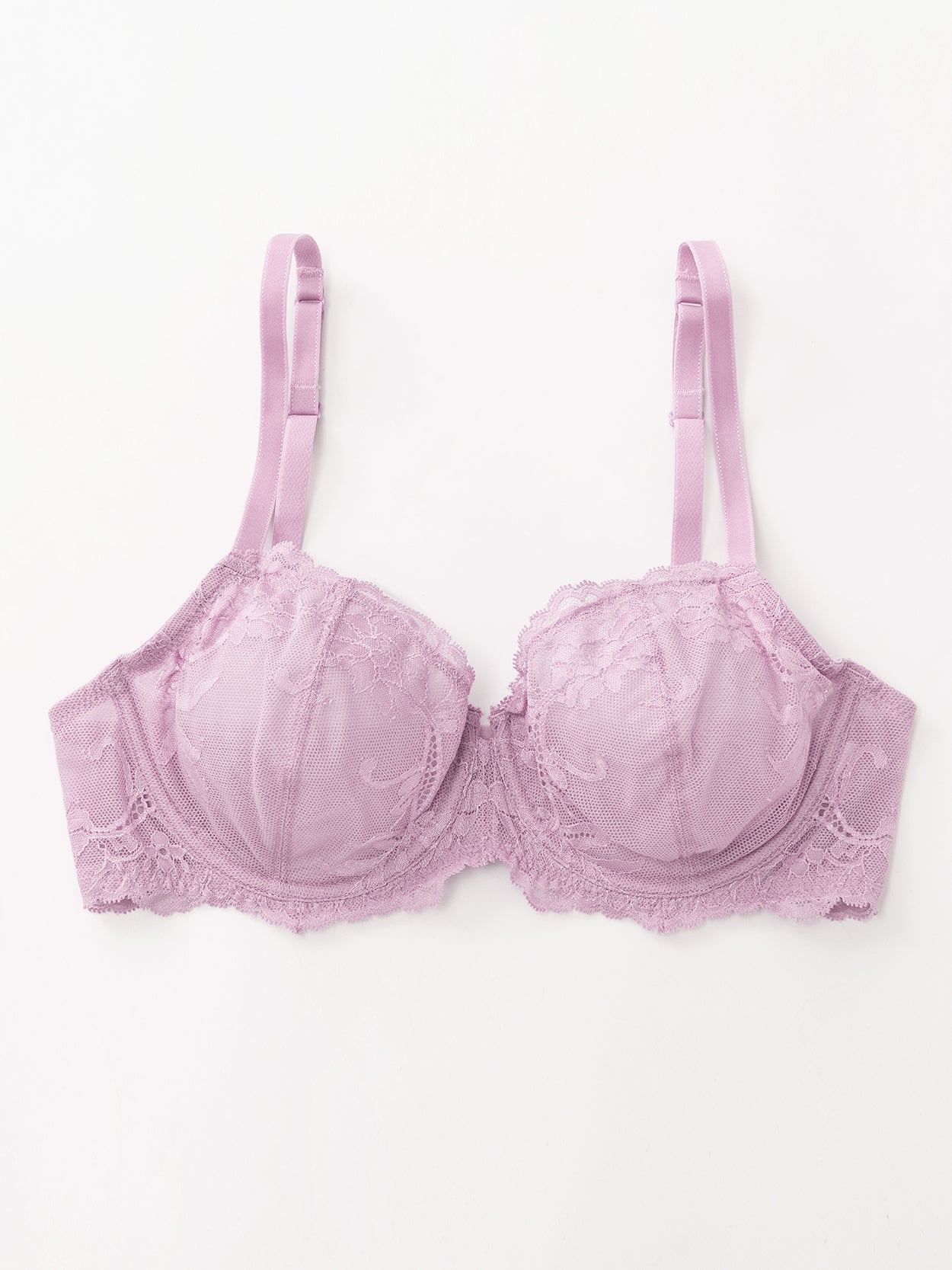 Eyelash Lace Demi Bra Sexy Bra - WingsLove
