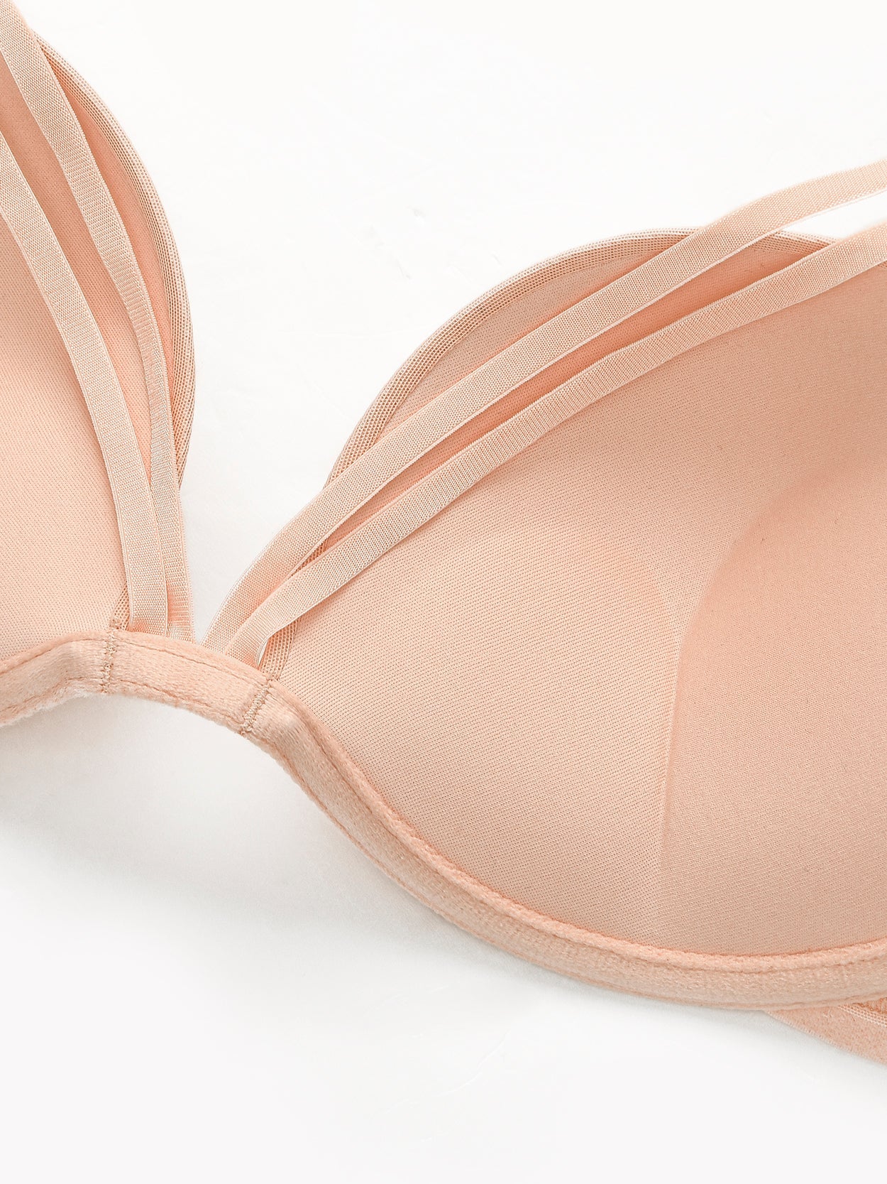 Floral Lace Embroidery Push Up Bra - WingsLove