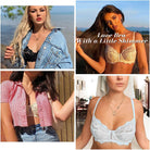 Floral Lace Non-Padded Full Coverage Underwire Bra White - WingsLove