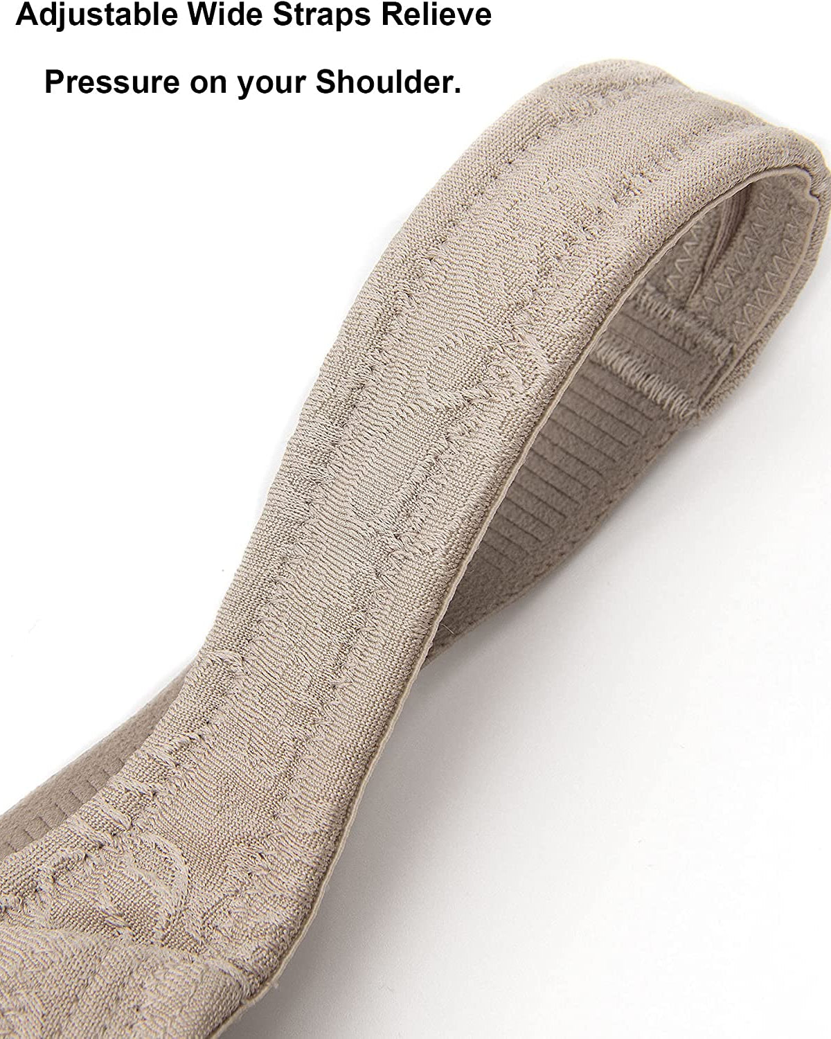 Full Coverage Minimizer Wire-free Seamless Bra Toffee - WingsLove