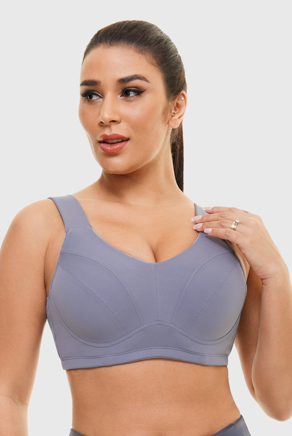 Full Coverage Underwire Workout Sports Bras - WingsLove