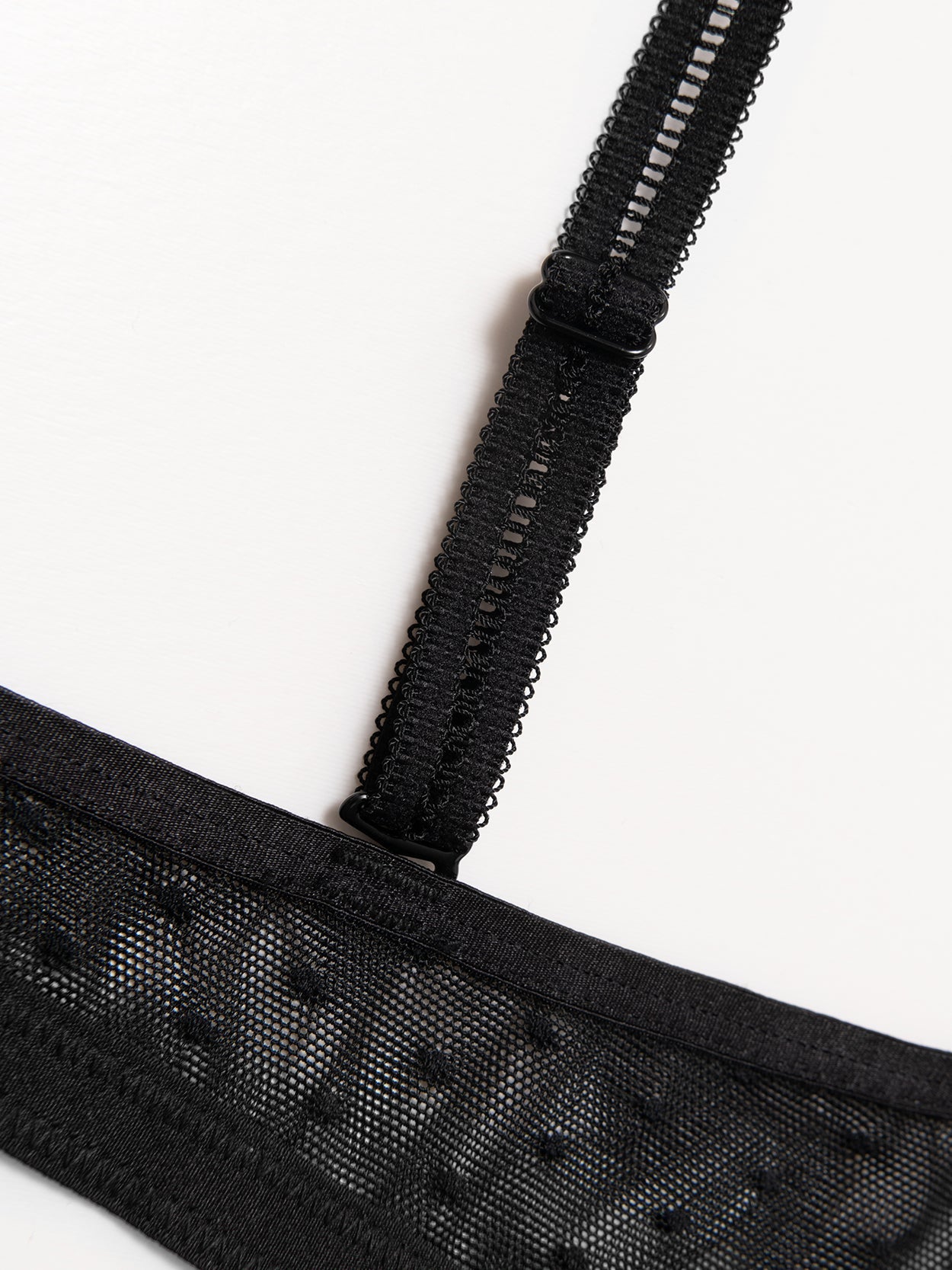 Lace Balconette Demi See Through Bra - WingsLove