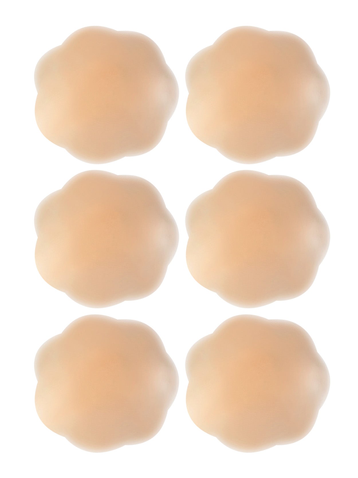 Nipple Cover Adhesive Bra Breast Petals 5 Pairs Nude - WingsLove