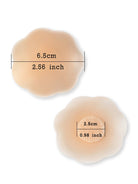 Nipple Cover Adhesive Bra Breast Petals 5 Pairs Nude - WingsLove