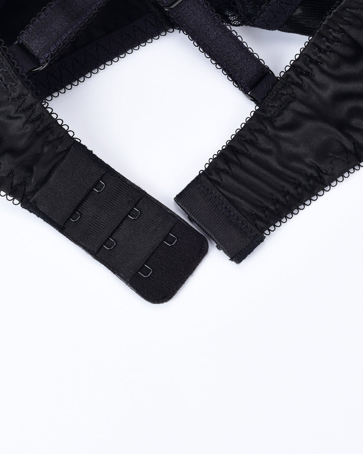 Plus Size See Through Unlined Lace Bra - WingsLove