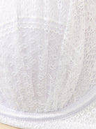 Push Up Full Figure Strapless Pleated Lace Multiway Bra - WingsLove