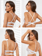 Sexy Lace Balconette Shapewear Bustier Bra - WingsLove