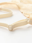 Sexy Sheer Lace Contour Plunge Bra Nude - WingsLove