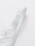 Sexy Sheer Lace Contour Plunge Bra White - WingsLove