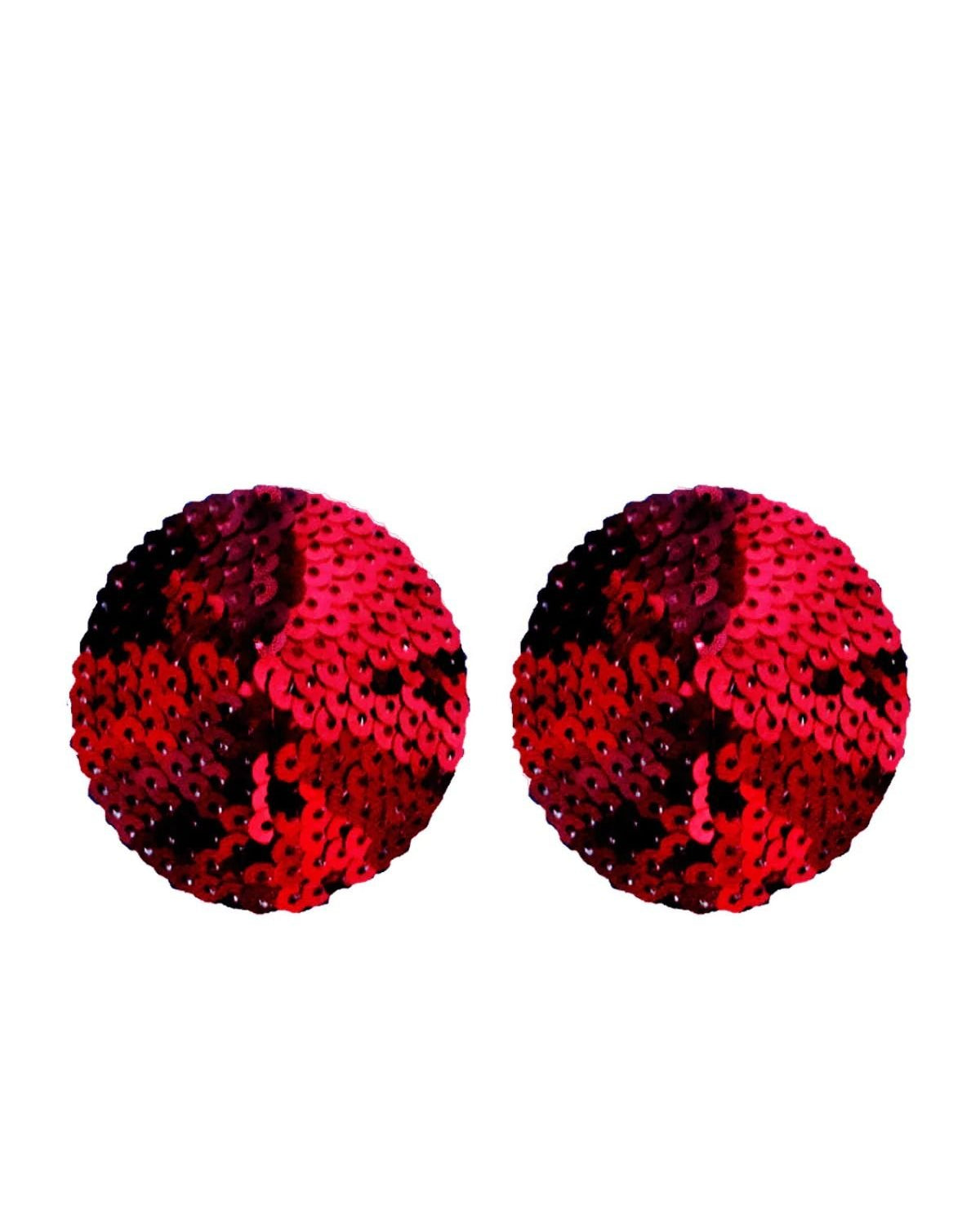 Wingslove Color Sequined Round Heart Nipple Stickers Cover - WingsLove