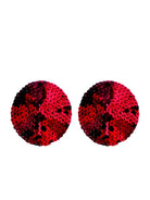 Wingslove Color Sequined Round Heart Nipple Stickers Cover - WingsLove