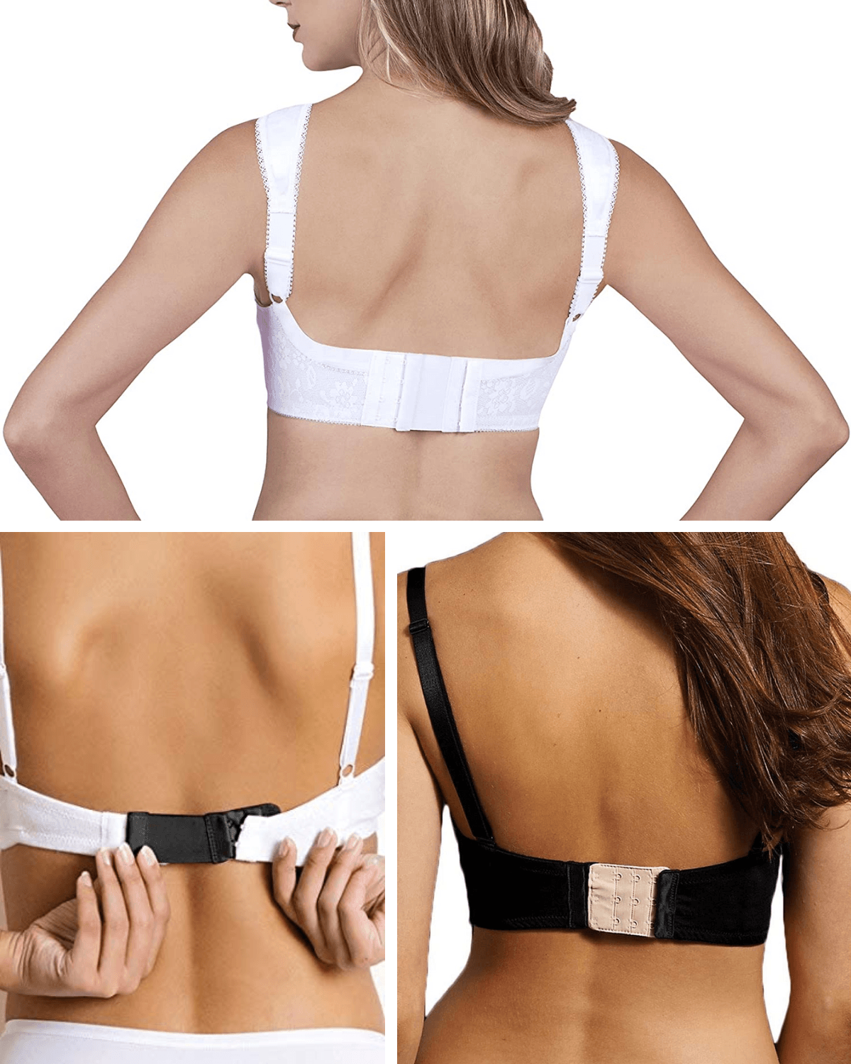 Women's Bra Extender Bra 3 Pcs Pack - WingsLove