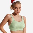 High Impact Large Bust Full Coverage Workout Bras Green