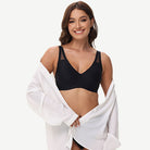 Deep V Wireless Bra Seamless Soft Bralette