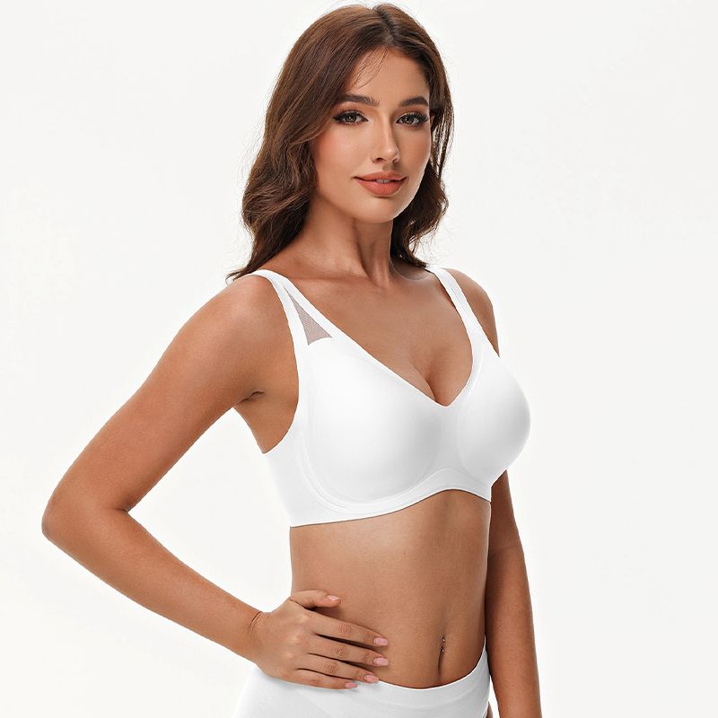 Deep V Wireless Bra Seamless Soft Bralette Wingslove
