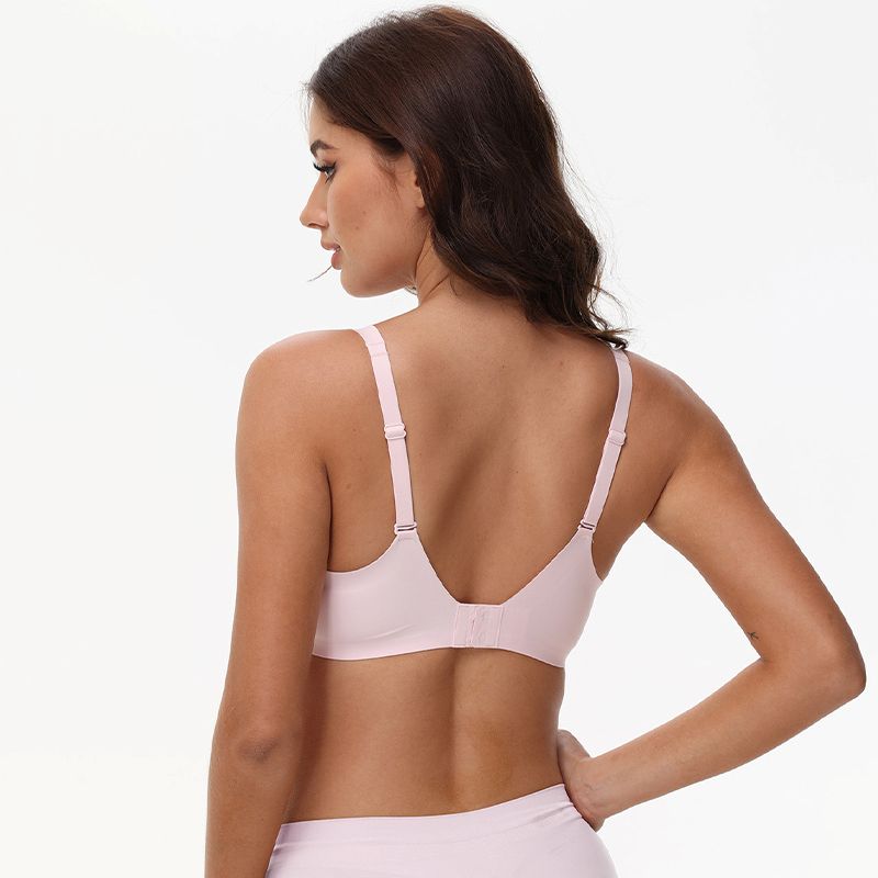 Deep V Wireless Bra Seamless Soft Bralette