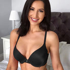 Everyday Plunge Push-Up T-Shirt Bra, Black Wingslove