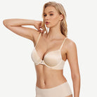 Everyday Plunge Push-Up T-Shirt Bra, Nude Wingslove