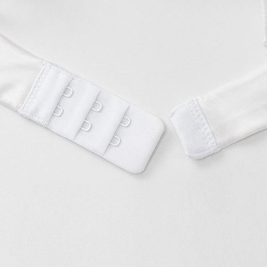 Everyday Plunge Push-Up T-Shirt Bra, White wingslove