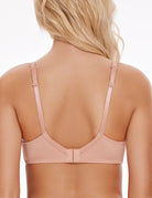 Full Coverage Lace Bra Underwire Bralette, Pink Nude Wingslove