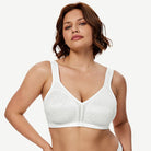 Full Coverage Minimizer Bra Wire-free, White